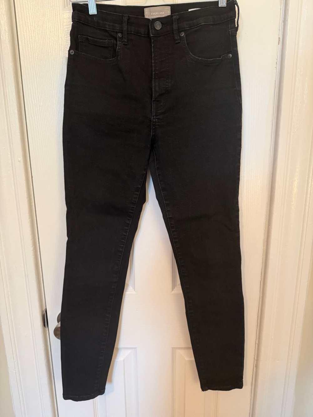 Everlane Black Skinny High-Rise Jeans